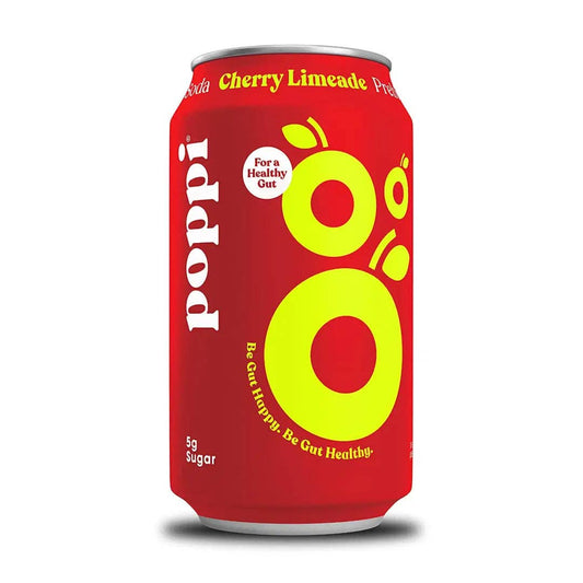 poppi Sparkling Prebiotic Cherry Limeade Soda