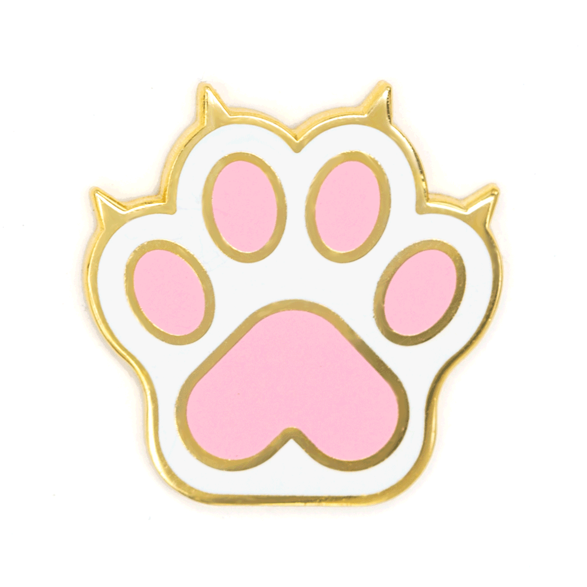 Cat Paw Enamel Pin