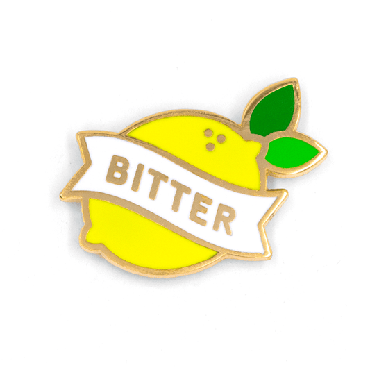 Bitter Lemon Enamel Pin