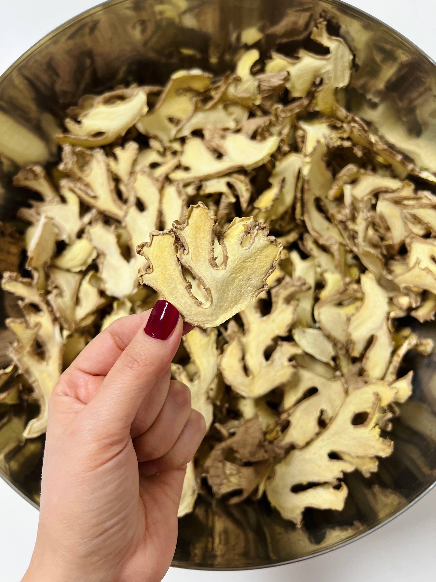 Dried Ginger Slices - organic