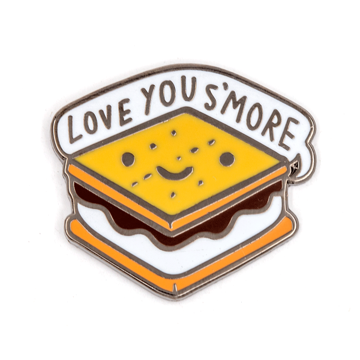 Love You S'more Enamel Pin