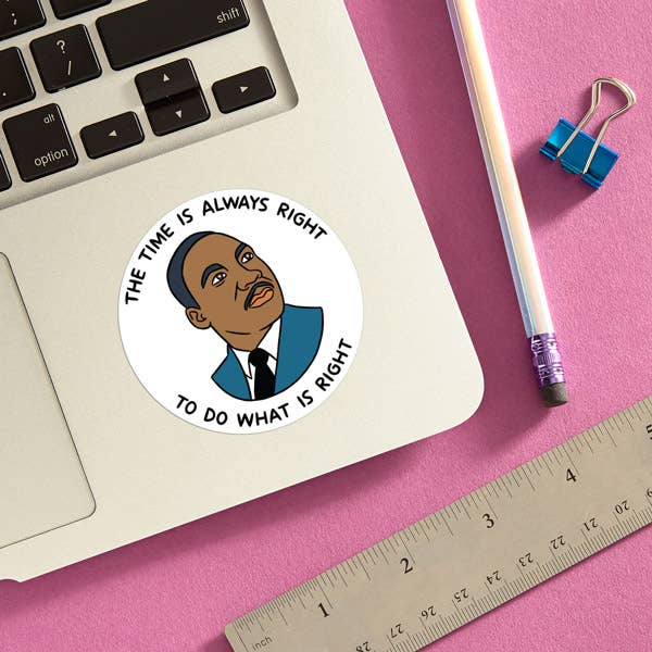 Martin Luther King Jr. Quote Die Cut Sticker