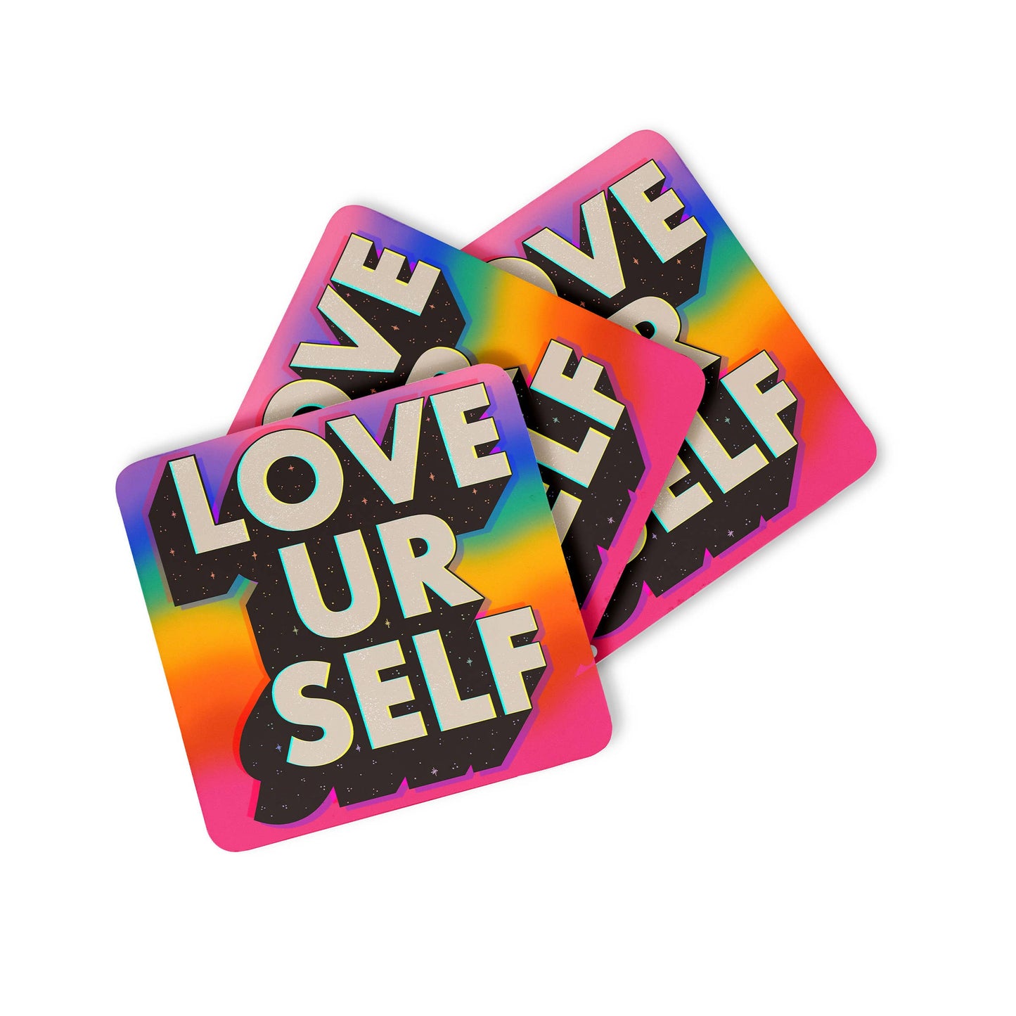 Love Ur Self Coaster