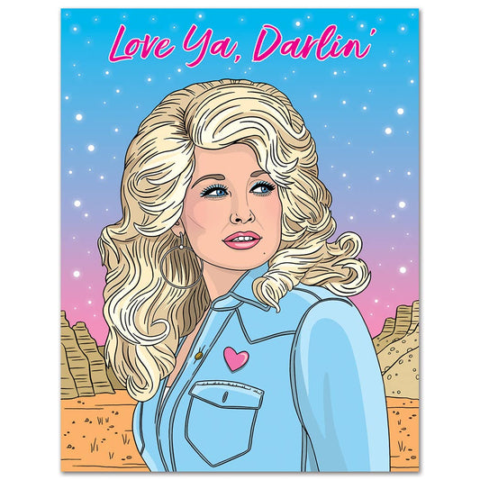 Dolly Love Ya Darlin' Love Card