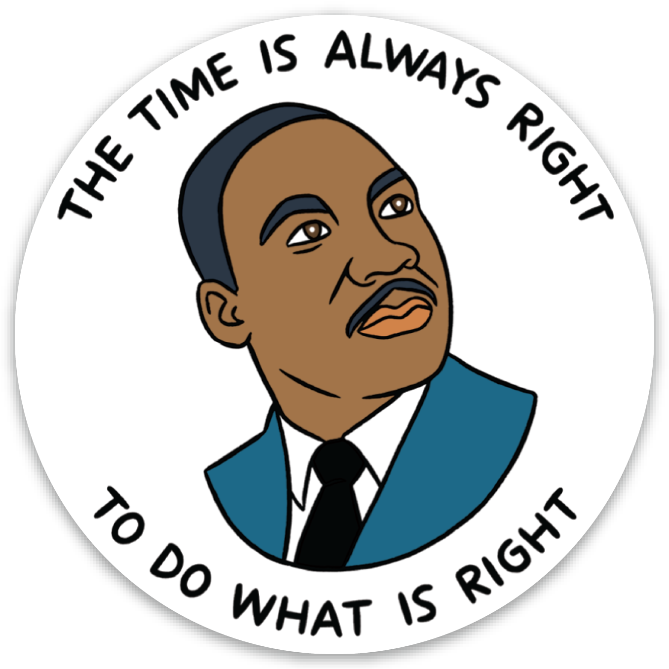 Martin Luther King Jr. Quote Die Cut Sticker