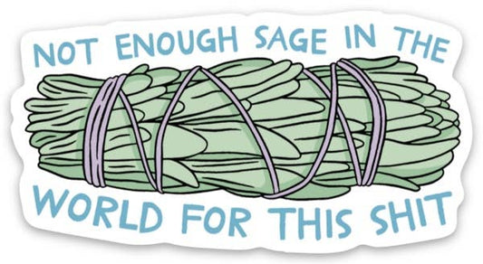 Sage Die Cut Sticker