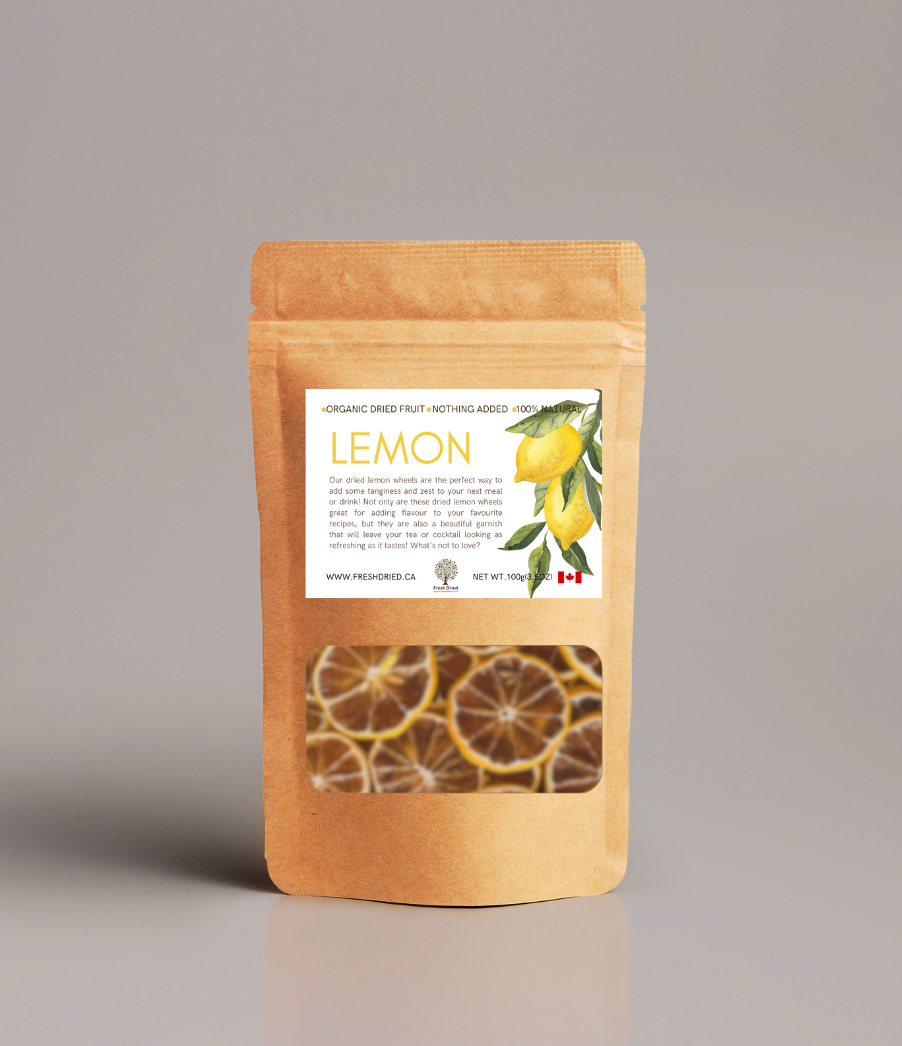 Organic Dried Lemon Wheels