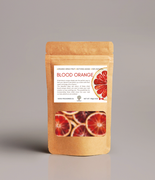 Organic Dried Blood Orange Wheel