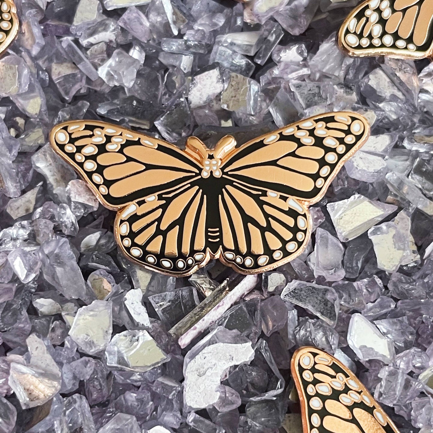 Monarch Butterfly Enamel Pin