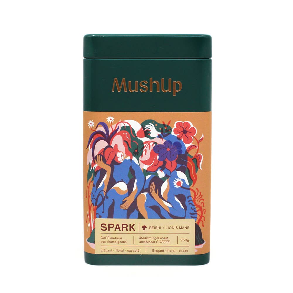 Whole Bean Mushroom Coffee - SPARK [Reishi + Lion's Mane]