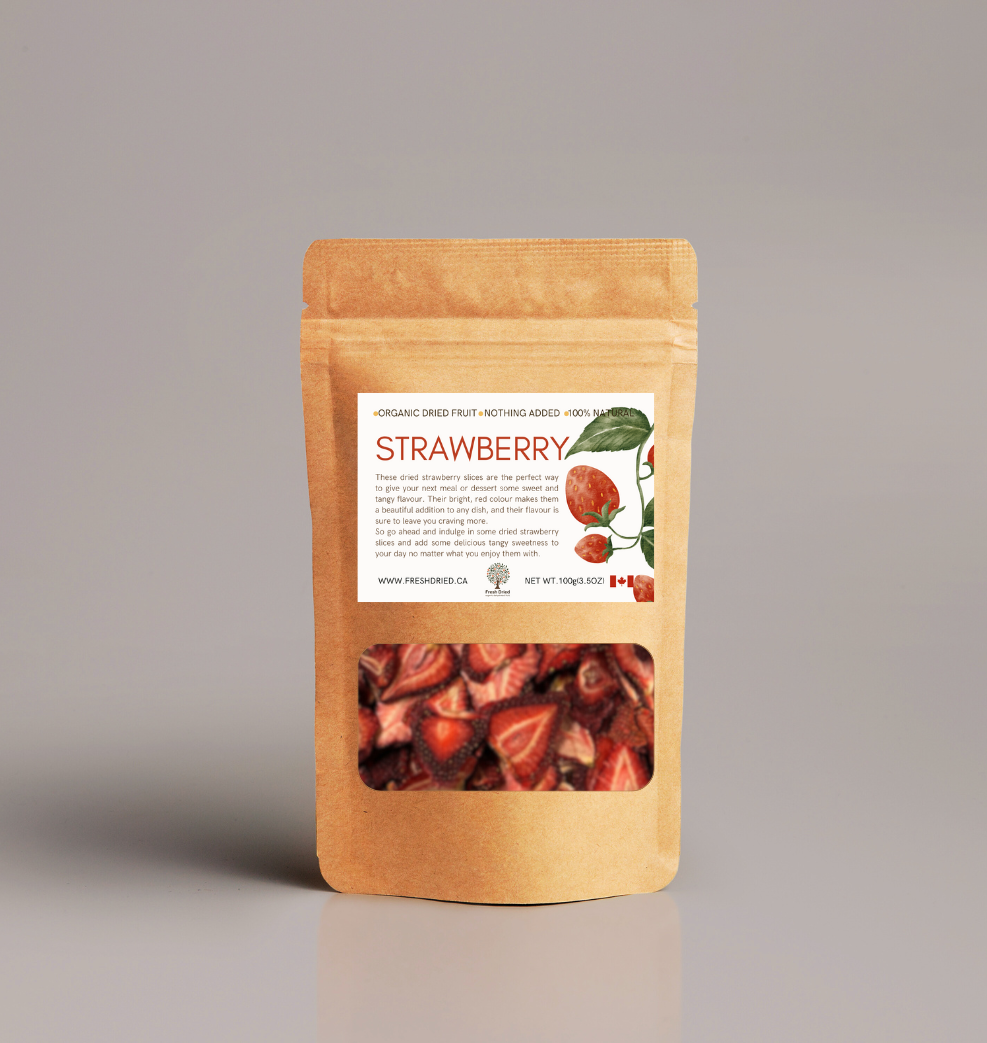 Dried Strawberry Slices - organic