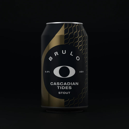 Brulo: Cascadian Tides Non-Alcoholic Stout (0.0%)