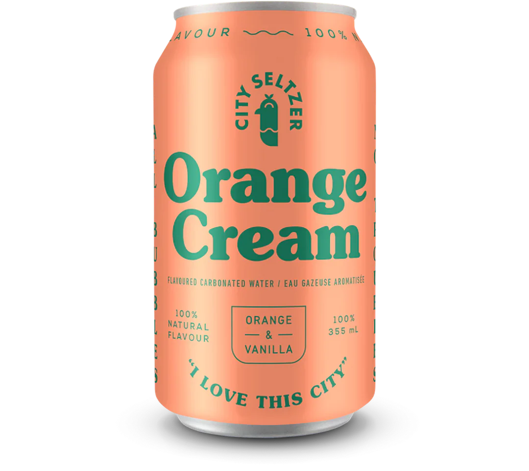 City Seltzer Orange Cream