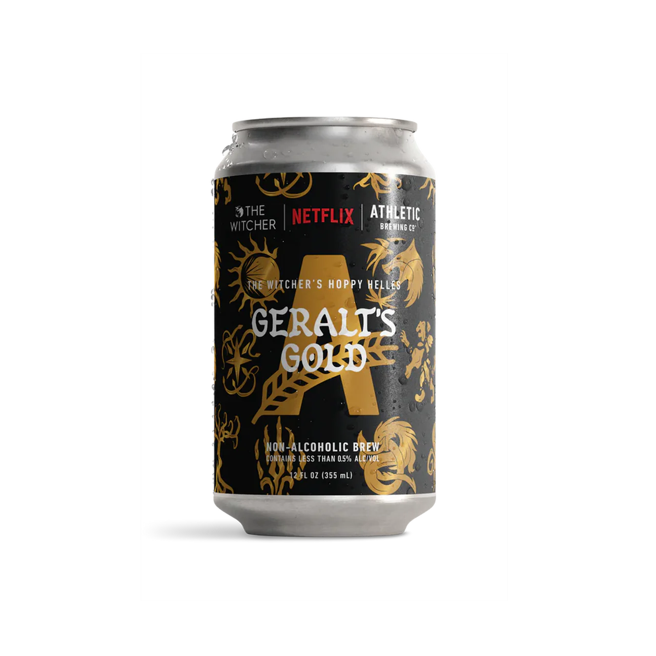 Athletic Brewing-Geralt's Gold The Witcher's Happy Helles