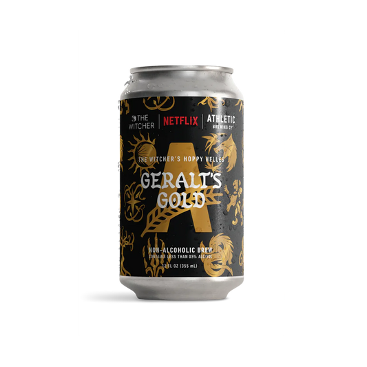 Athletic Brewing-Geralt's Gold The Witcher's Happy Helles