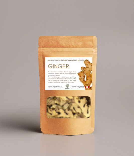 Dried Ginger Slices - organic