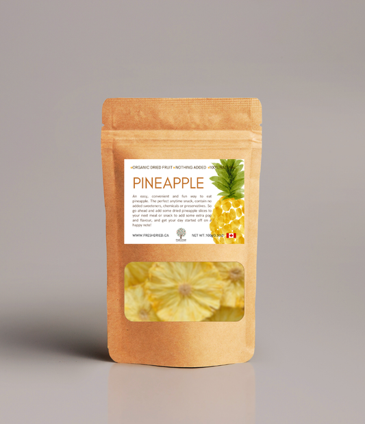 Dried Pineapple Slices - organic
