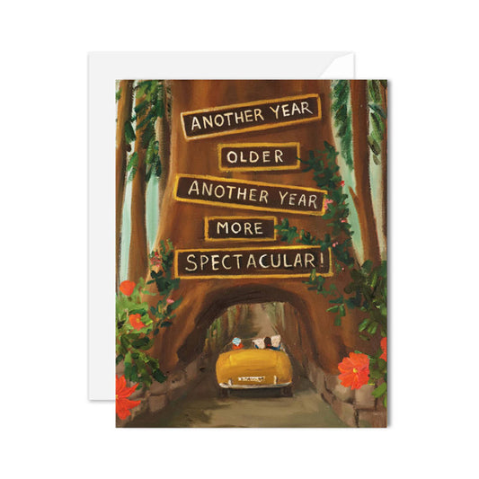 Janet Hill: Redwood Birthday Card