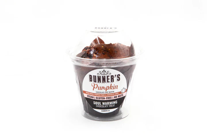 Bunner's: Pumpkin Chocolate Chip Muffin