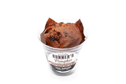 Bunner's: Pumpkin Chocolate Chip Muffin