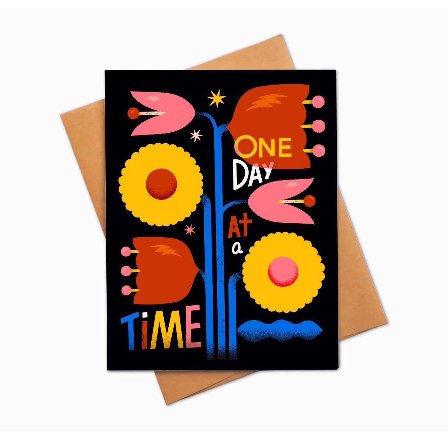 One Day At A Time Greeting Card