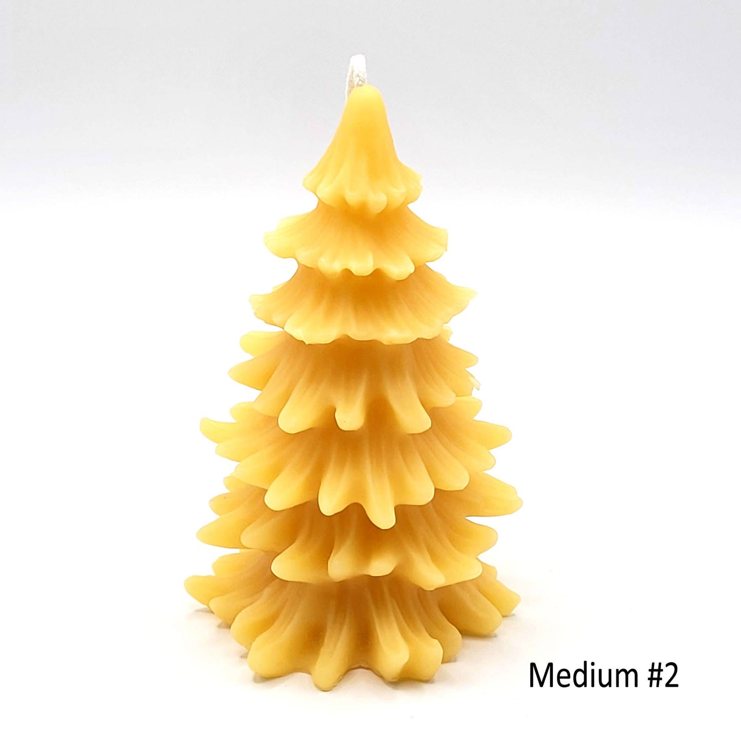 Beeswax Candle: Christmas trees