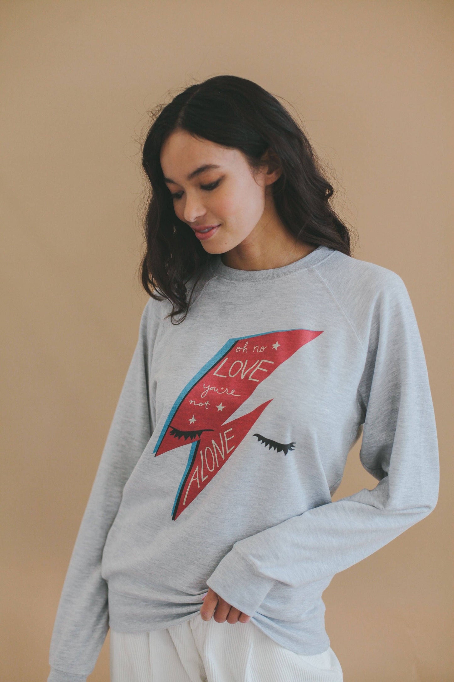 Bowie Love Lightweight Sweater