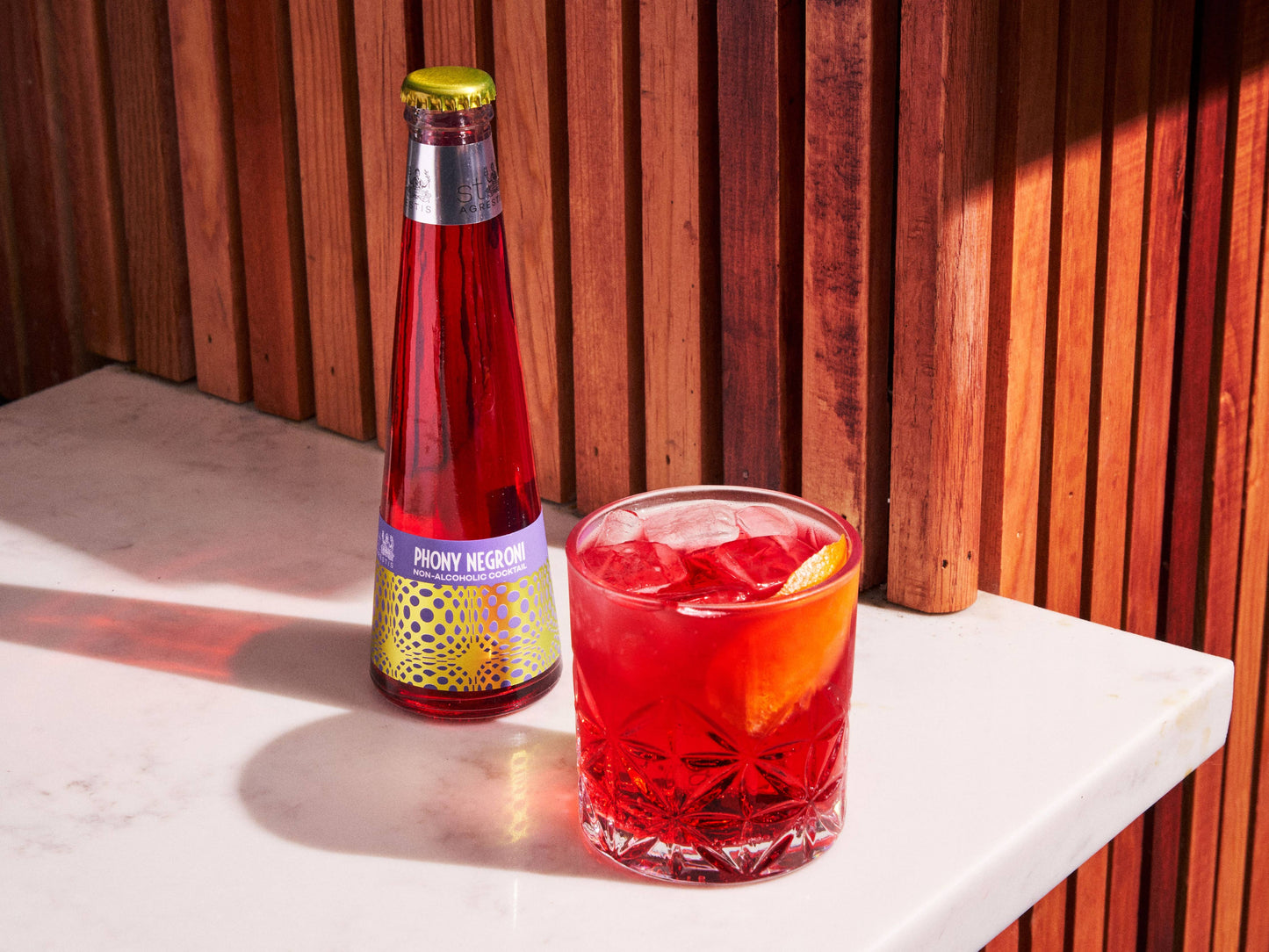 St. Agrestis: Non-Alcoholic Phony Negroni®.