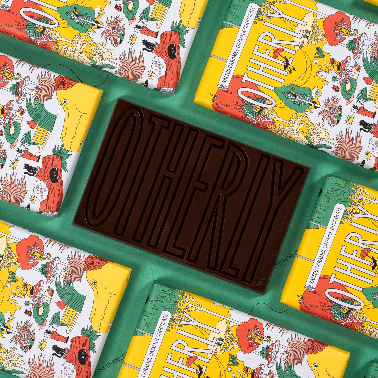 OTHERLY: Salted Caramel Vegan OATM*LK CHOCOLATE BAR