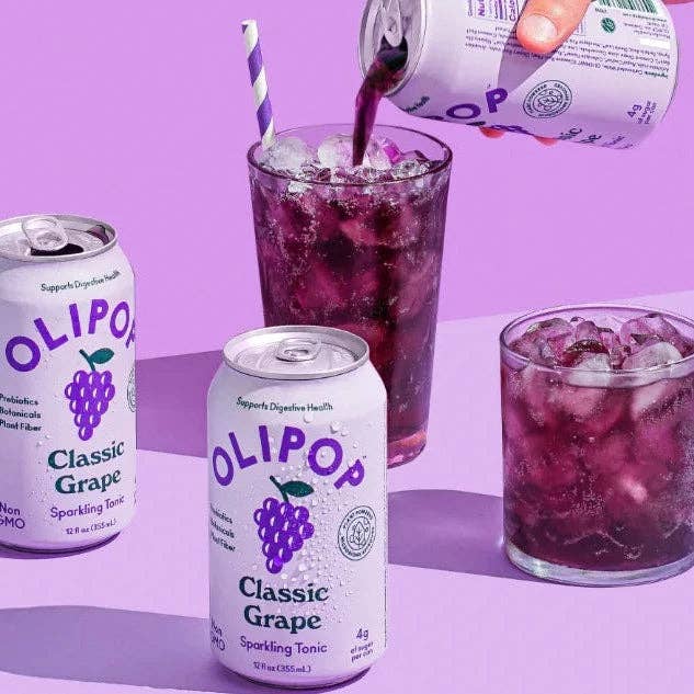 Olipop Classic Grape Sparkling Tonic