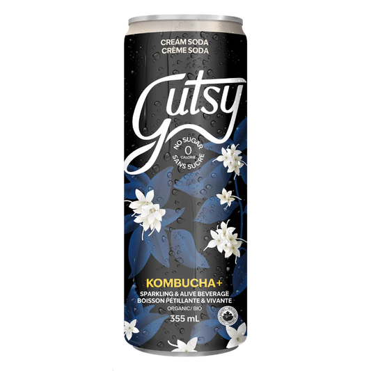 Gutsy: No Sugar Cream Soda Kombucha+