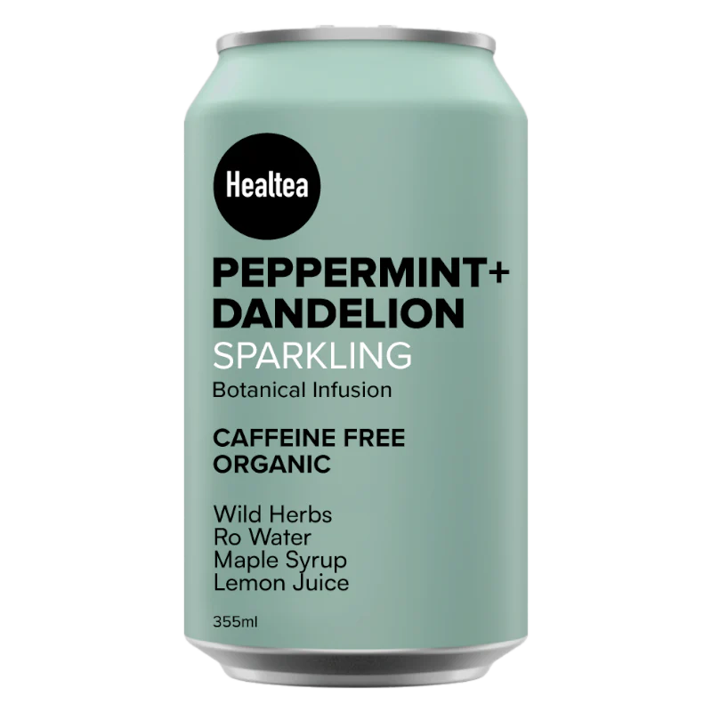 Healtea: Peppermint + Dandelion (non-sparkling)