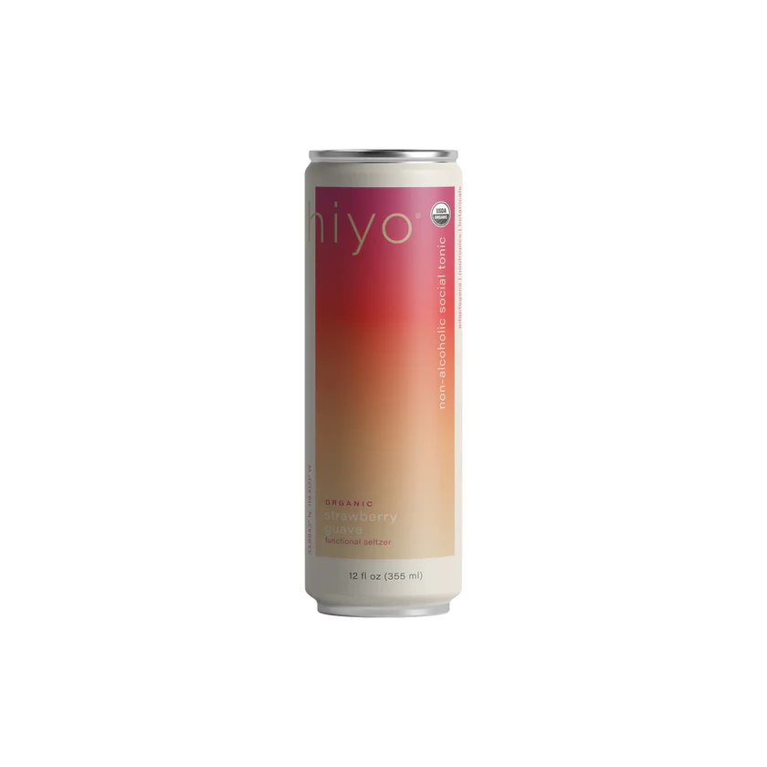 Hiyo: Strawberry Guava Functional Seltzer