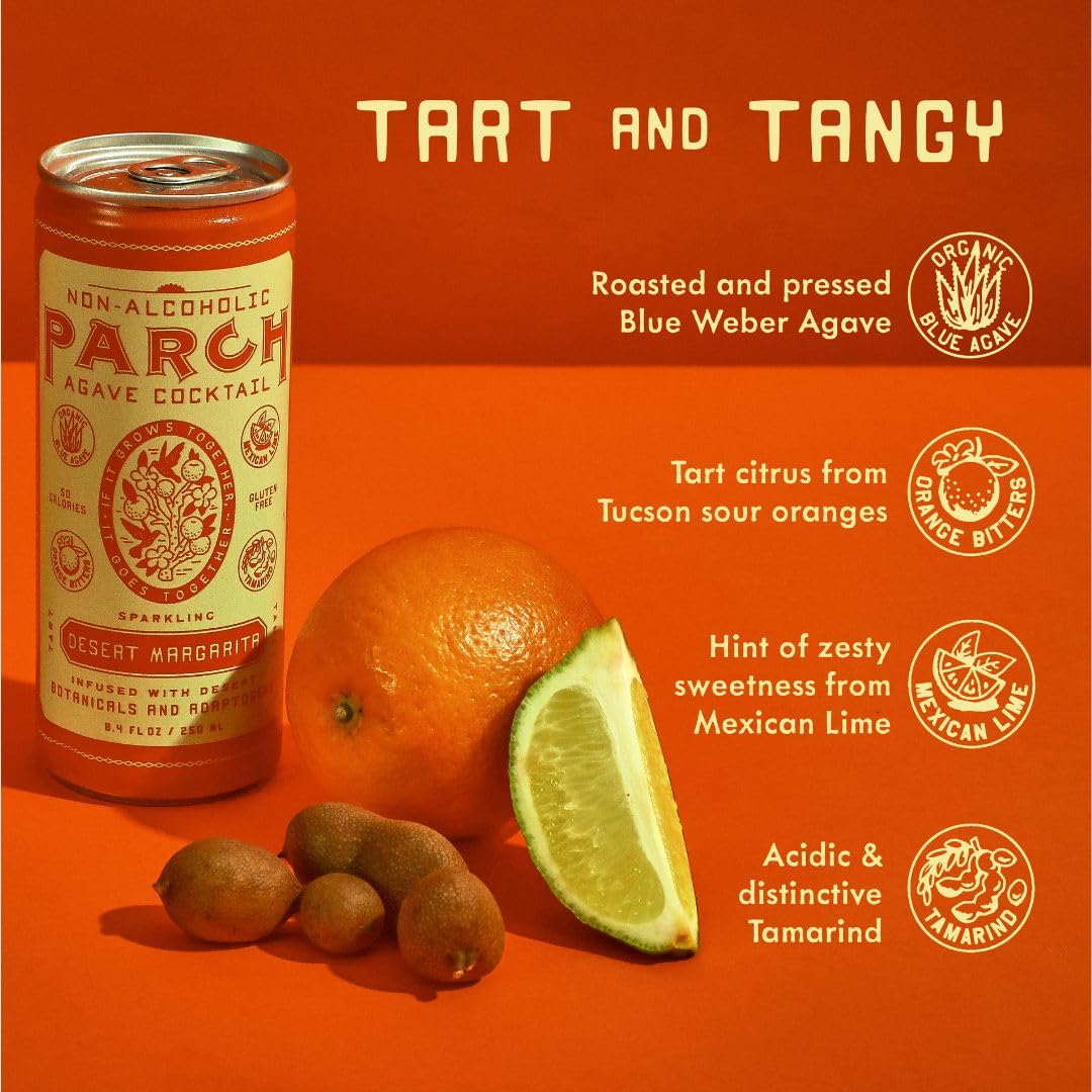 PARCH: Desert Margarita Non-Alc Agave Cocktail